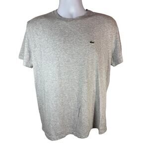 Lacoste 2xl I'm gray shirt or crewneck 21x28 Not a true 2XL see measurements